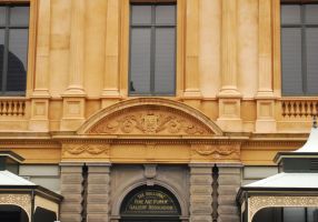 External view of Art Gallery of Ballarat from Lydiard Street