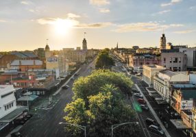 Sturt Street from above