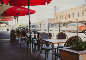 Generic image of outdoor dining