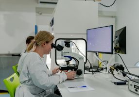 Generic image of scientist in a lab