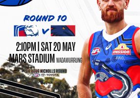 Western Bulldogs to host Adelaide in Ballarat as part of Sir Doug Nicholls Round