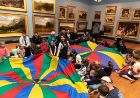 Children's Week in 2022 at the Art Gallery of Ballarat.