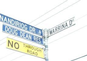 Image of street signs