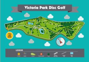 Image of Victoria Park disc golf course