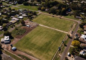 Aerial view of Royal Park Buninyong