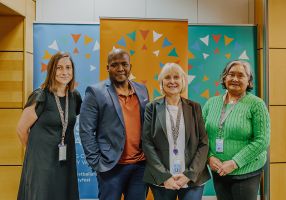 The cultural diversity team with external stakeholders