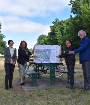 Launch of community consultation for the proposed Intercultural Garden.